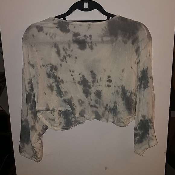NWOT Super soft tie dye slinky crop - Picture 2 of 2